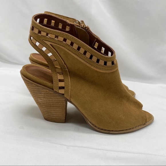 Dolce by Mojomoxy:open toe/heel, block heel bootie - Picture 4 of 8